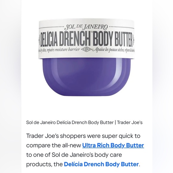 Newly released Trader Joe’s Ultra Rich Body Wash Oil and Body Butter Set - Picture 3 of 5
